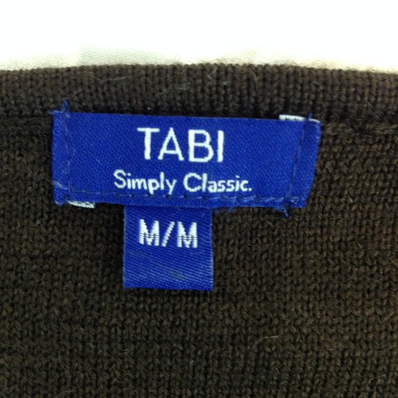 TABI Simply Classic Floral Embroidered Sweater. - Picture 10 of 10